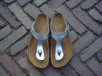 GRATIS VERZENDEN ZILVEREN GIZEH BIRKENSTOCKS MT 39, Slippers, Overige kleuren, Verzenden, Nieuw