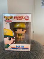 Stranger Things funko pop Dustin 804 + boxprotector, Ophalen of Verzenden, Zo goed als nieuw