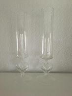 Vaas smal hart, Huis en Inrichting, Woonaccessoires | Vazen, Overige kleuren, Ophalen of Verzenden, Minder dan 50 cm, Glas