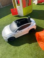 Tesla Model S Kinderauto - Incl. Accu & Lader, Kinderen en Baby's, Speelgoed | Buiten | Accuvoertuigen, Ophalen, Gebruikt