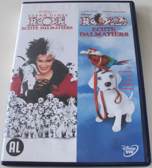 Dvd *** 101 & 102 ECHTE DALMATIËRS *** 2-Disc Boxset Disney, Cd's en Dvd's, Dvd's | Komedie, Zo goed als nieuw, Overige genres