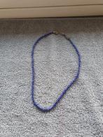 Blauwe en mintgroene kralenketting, Kunststof, Verstelbaar, Blauw, Ophalen of Verzenden