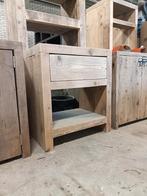 Mooi massief houten badkamermeubel, Ophalen of Verzenden, Nieuw