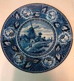 2x bord Hollands bord Societe ceramique Maestricht Hollandia, Antiek en Kunst, Ophalen of Verzenden