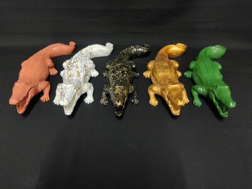 Krokodillen Alligators diverse kleuren combinaties., Verzamelen, Beelden en Beeldjes, Nieuw, Dier, Ophalen of Verzenden