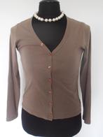 Vero Moda - prachtig bruin najaars vestje - 40, Maat 38/40 (M), Bruin, Verzenden, Vero Moda