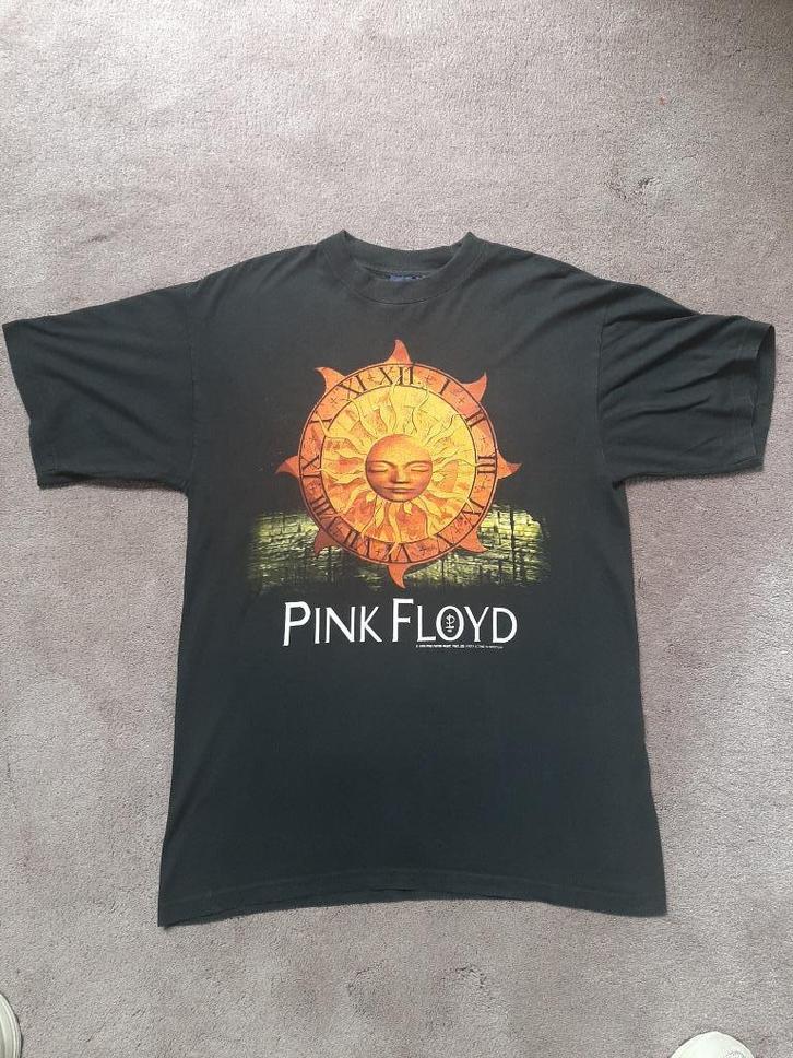 Zwart Pink Floyd shirt, Europese tour 1994, Kleding | Heren, T-shirts, Gedragen, Maat 52/54 (L), Zwart, Verzenden