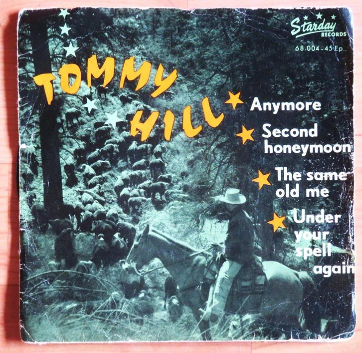 Vinyl EP Tommy Hill: Anymore e.a., Cd's en Dvd's, Vinyl | Country en Western, Zo goed als nieuw, Overige formaten, Ophalen of Verzenden