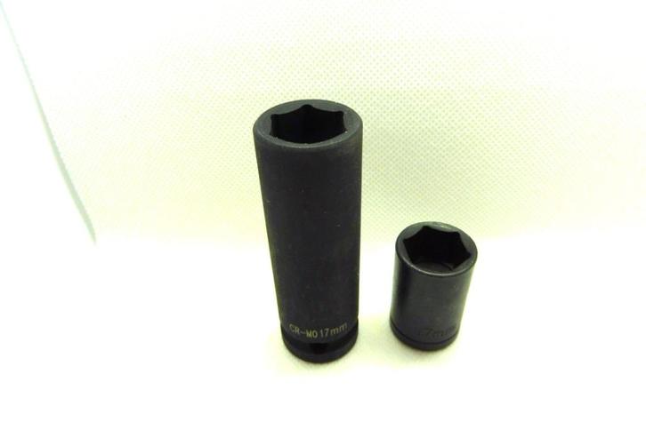 lange KRACHT dop 17 mm en een korte kracht dop 17 mm  NIEUW, Auto diversen, Autogereedschap, Nieuw, Ophalen of Verzenden