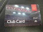 Seizoenkaart Clubcard AJAX 2015- 2020, Ophalen, Zo goed als nieuw, Ajax, Overige typen