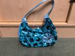 Pailletten tas /tasje aqua blauw, Sieraden, Tassen en Uiterlijk, Tassen | Damestassen, Ophalen of Verzenden, Zo goed als nieuw