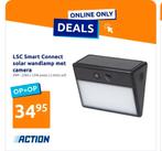 Solar wall Light camera NIEUW, Audio, Tv en Foto, Videobewaking, Ophalen, Nieuw