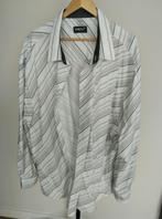 Men+ 53/54 shirt blouse overhemd streep, Kleding | Heren, Overhemden, Men+, Wit, Ophalen of Verzenden, Overige halswijdtes