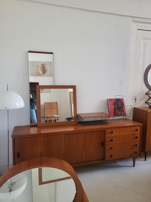Vintage dressoir L (190 breed), Huis en Inrichting, Kasten | Dressoirs, Zo goed als nieuw, 150 tot 200 cm, 25 tot 50 cm, Ophalen