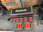 30 kg halter set incl step reebok gewichten, Ophalen, Gebruikt, Step, Reebok