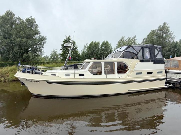 Kok Kruiser New Line 12.00 AK Cabrio (bj 2015), Watersport en Boten, Motorboten en Motorjachten, Gebruikt, 9 tot 12 meter, Overige brandstoffen