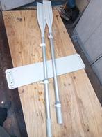 peddels en zitbankje tbv zodiac, Watersport en Boten, Peddels, Ophalen of Verzenden, Zo goed als nieuw, Enkelbladige peddel