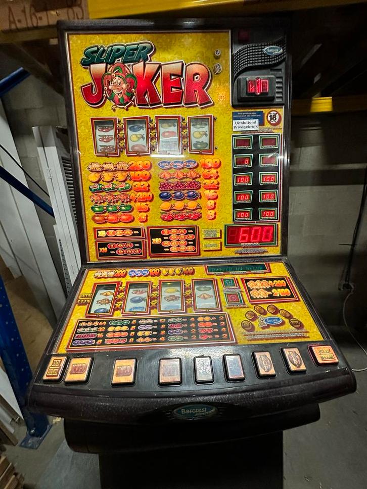 Fruitmachine / Amusementskast - Werkt op Euro's, Verzamelen, Automaten | Gokkasten en Fruitautomaten, Gebruikt, Euro, Met sleutels