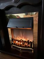 Elektrische haard met schouw, Huis en Inrichting, Ophalen of Verzenden, Zo goed als nieuw, Vrijstaande haard, Elektrische haard