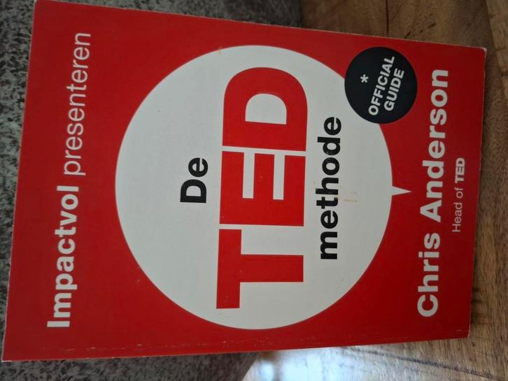 Chris Anderson - De TED-methode, Boeken, Wetenschap, Zo goed als nieuw, Natuurwetenschap, Ophalen of Verzenden