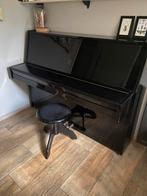 J.F Adams piano, Muziek en Instrumenten, Ophalen, Gebruikt, Zwart, Hoogglans