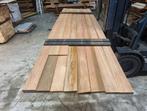70 meter hardhouten planken geschaafd 12x120 mm - nr: hp113, Ophalen, Planken, Nieuw, Hardhout