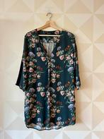 One two Luxzuz top shirt tuniek blauw bloem M/38, Maat 38/40 (M), Blauw, Ophalen of Verzenden, Lange mouw