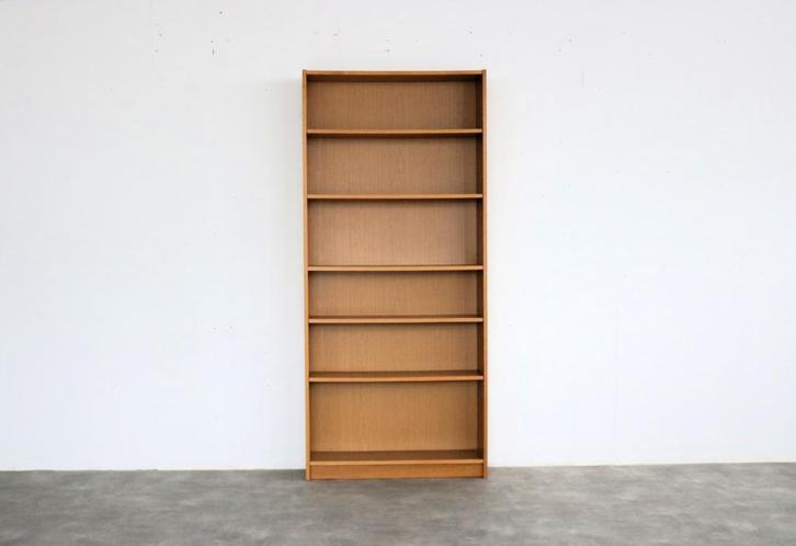 vintage boekenkast | kast | jaren 60 | eiken, Huis en Inrichting, Kasten | Boekenkasten, Gebruikt, 50 tot 100 cm, 150 tot 200 cm