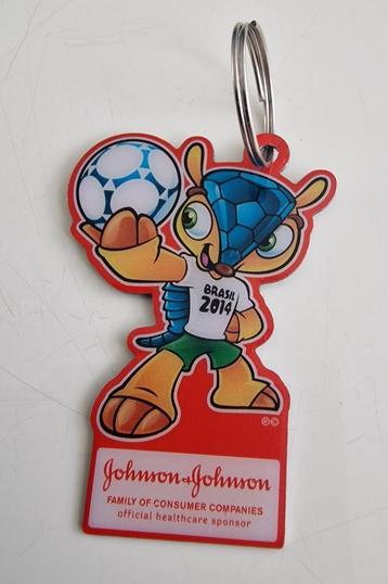 Sleutelhanger WK 2014 Johnson Johnson nieuw beschikbaar voor biedingen