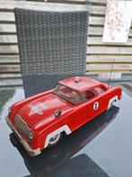 Blikken vintage brandweer auto, Ophalen of Verzenden