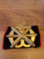 Kl baret embleem luchtdoel artillerie, Ophalen of Verzenden, Landmacht, Nederland, Embleem of Badge