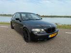 BMW 3-Serie 2.5 TI 325 Compact 2002 Zwart, Auto's, 74 €/maand, Zwart, Electronic Stability Program (ESP), Handgeschakeld