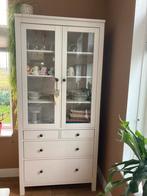 Hemnes vitrinekast, Huis en Inrichting, Kasten | Vitrinekasten, Ophalen, Zo goed als nieuw