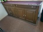 Dressoir / kast hout 2 laden, 4 deurtjes, Ophalen, Gebruikt, 150 tot 200 cm, Overige houtsoorten