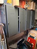 Metalen Lockers - 4 Stuks, Ophalen, Gebruikt, Industrieel