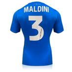 Paolo Maldini Gesigneerd Italiaans 2022 shirt, Buitenlandse clubs, Shirt, Xxxx, Nieuw