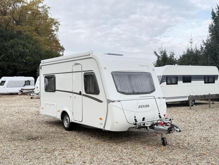 Eriba Nova Light 465 Mover Luifel Fietsendr, Caravans en Kamperen, Caravans, Bedrijf, tot en met 3, 1000 - 1250 kg, Standaardzit