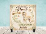 A House is not a Home Without a Saluki - Tegel, Verzenden, Nieuw