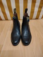 Baxter,  dames of heren Enkellaarsjes, Ophalen of Verzenden, Zo goed als nieuw, Zwart