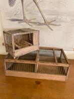 Oude vogelkooitjes ter decoratie, Huis en Inrichting, Ophalen of Verzenden, Gebruikt