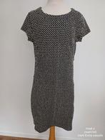 Zwart-Witte Jurk - Maat 34 merk Elvira casuals, Zwart, Elvira Casuals, Ophalen of Verzenden, Zo goed als nieuw