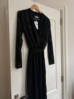 Vintage glitter pak, glitter jumpsuit Lily rose, maat M/L, Maat 38/40 (M), Zwart, Nieuw, Ophalen of Verzenden