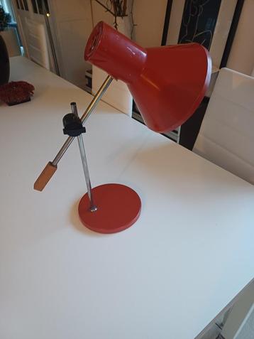 Vintage bureaulamp J.J.M. Hoogervorst voor Anvia hengellamp  beschikbaar voor biedingen