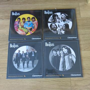 4 ronde Beatles puzzels beschikbaar voor biedingen