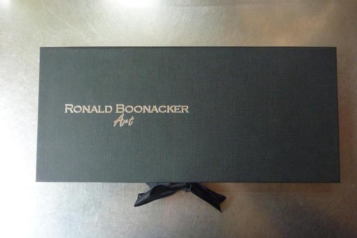 Ronald Boonacker Art Tulip fields II Holland (588/600), Antiek en Kunst, Kunst | Litho's en Zeefdrukken, Ophalen of Verzenden