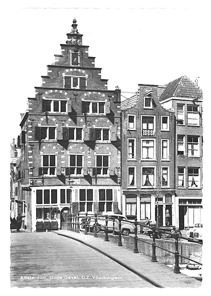 980699 Amsterdam 1963 _Gelopen met mooie zegel Koeltoren, Verzamelen, Ansichtkaarten | Nederland, Gelopen, Noord-Holland, 1960 tot 1980