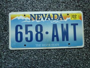 Kentekenplaat licenseplate Nevada no. 5 USA beschikbaar voor biedingen