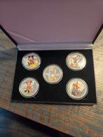 Disney Munten Set - Zilverkleurig, Verzamelen, Ophalen of Verzenden, Mickey Mouse