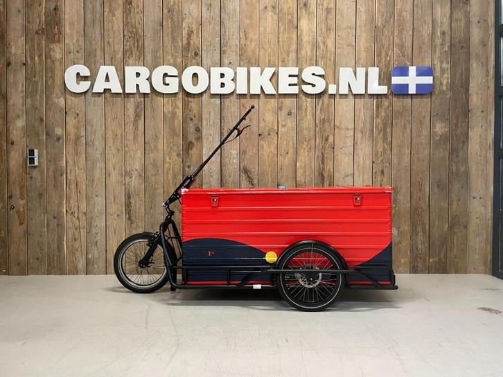 Carla Cargo (type Carla) trailer/ aanhanger met bak Zwart 20, Fietsen en Brommers, Fietsen | Heren | Herenfietsen, Gebruikt, Overige merken