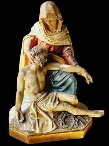 groot Pieta beeld van Ch. Proost Sartini Antwerpen beschikbaar voor biedingen